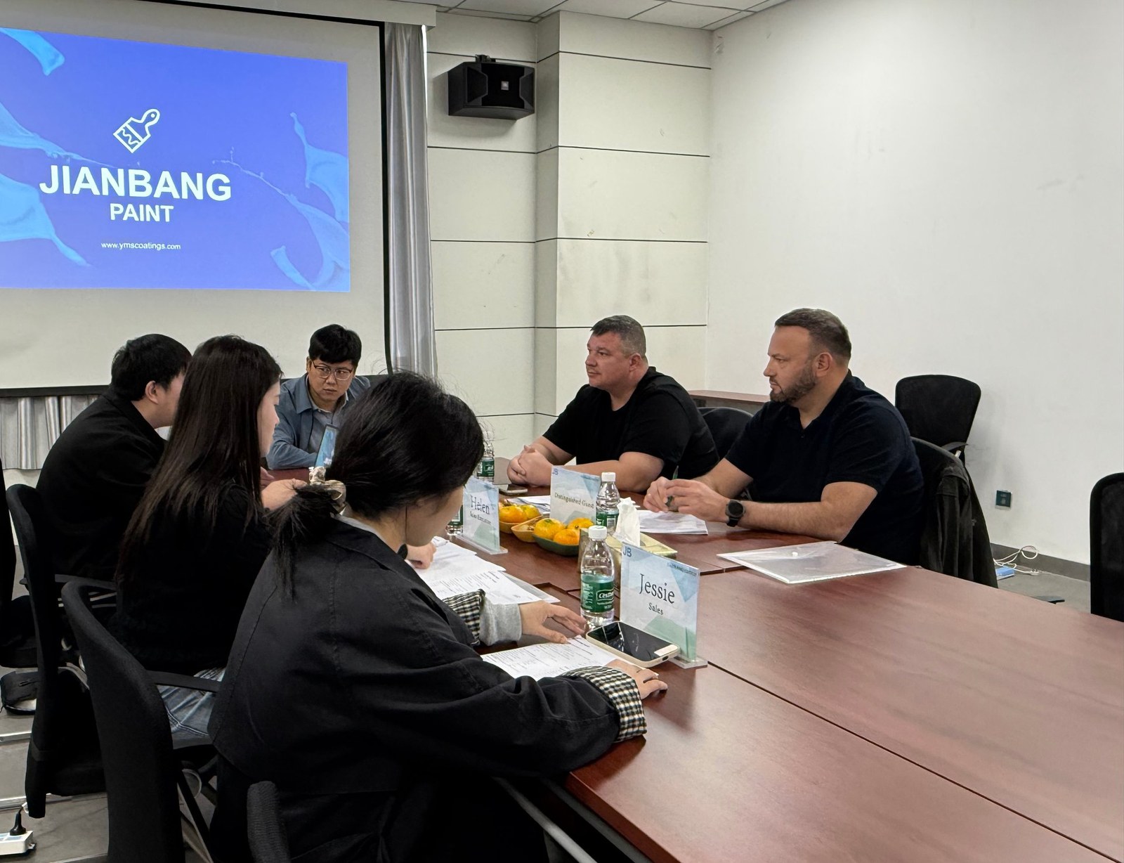 哈萨克斯坦头部客户持续认可,第三批哈方客户到访坚邦